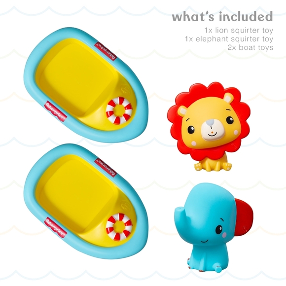 Fisher Price Toy Boat Bath Set - Picture 4 of 10